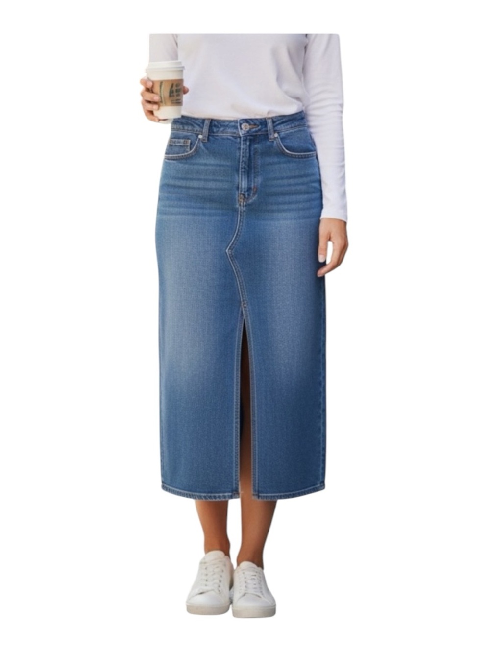 Serra Women’s Size XL Maxi Jean Skirt